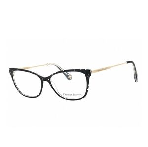Christian Lacroix Women's Glasses in Black and Gold